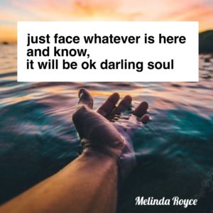 Just Face whatever is here