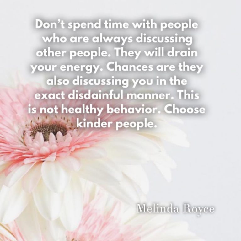Choose kinder people
