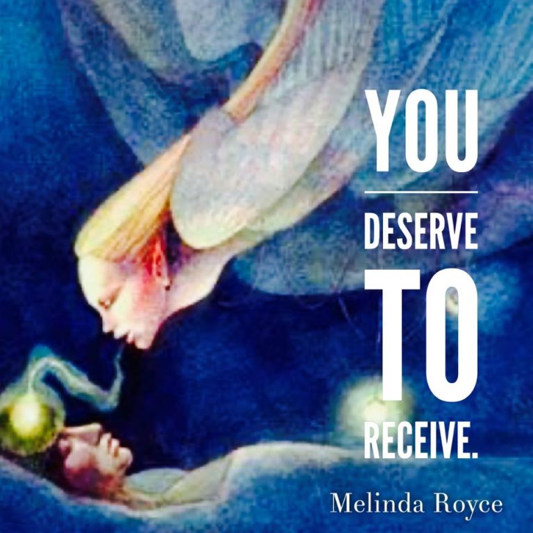 You deserve to receive!