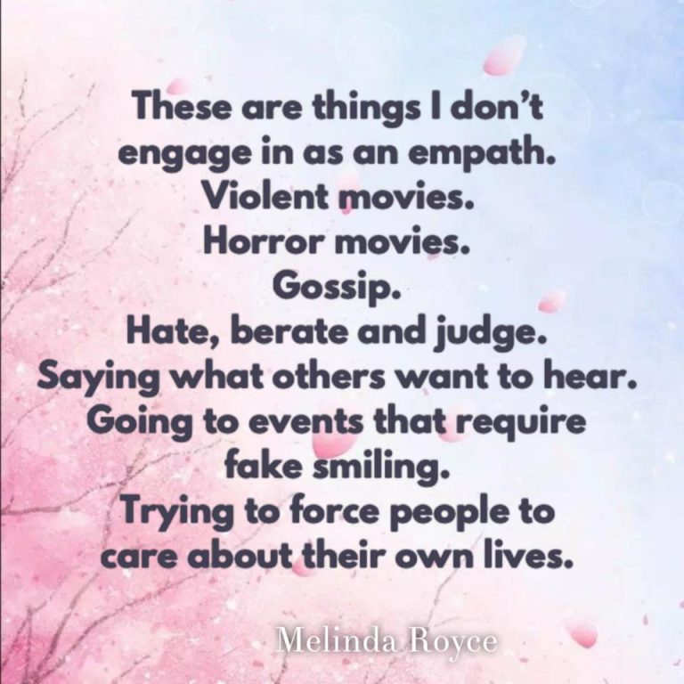 Things I don’t engage in