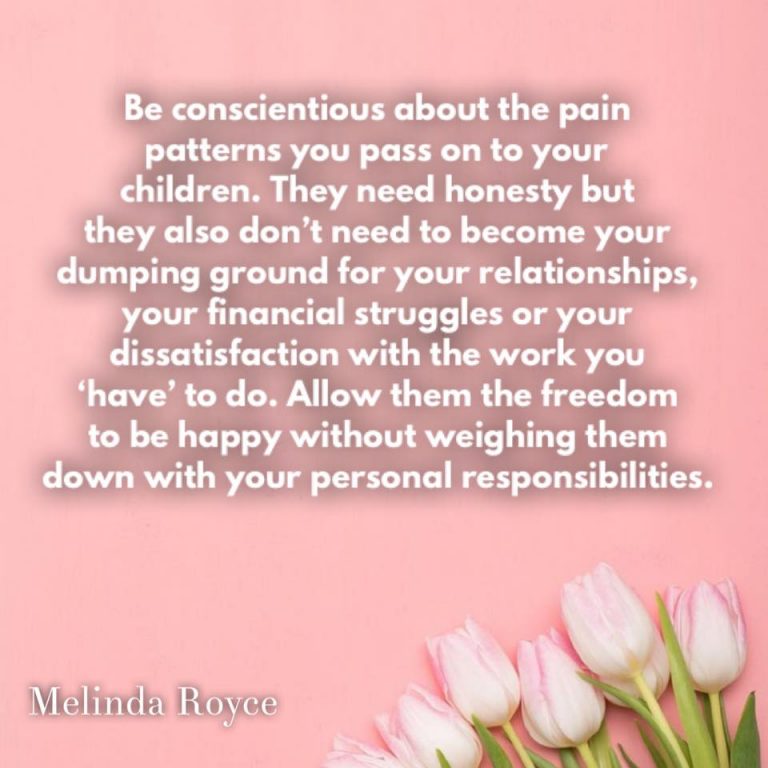 The patterns you pass